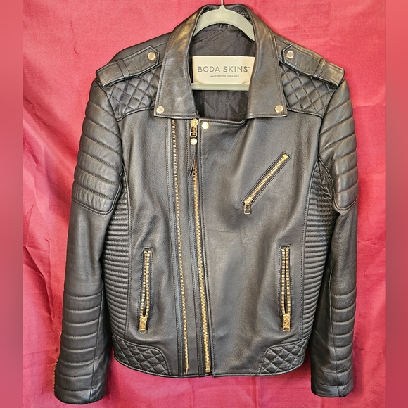 Boda Skins Men's Leather Jacket - Picture 3 of 9